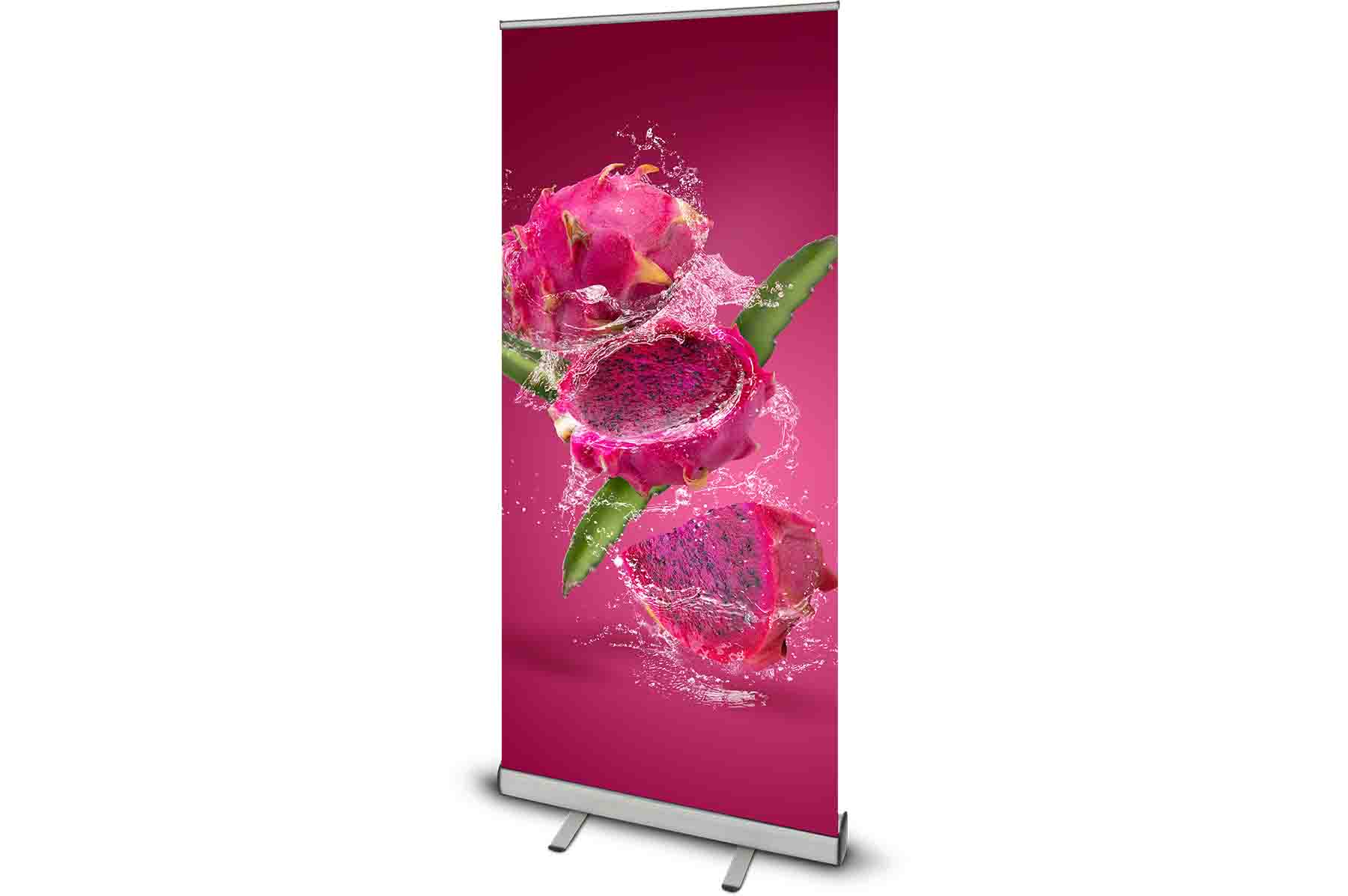 Economy roller banner