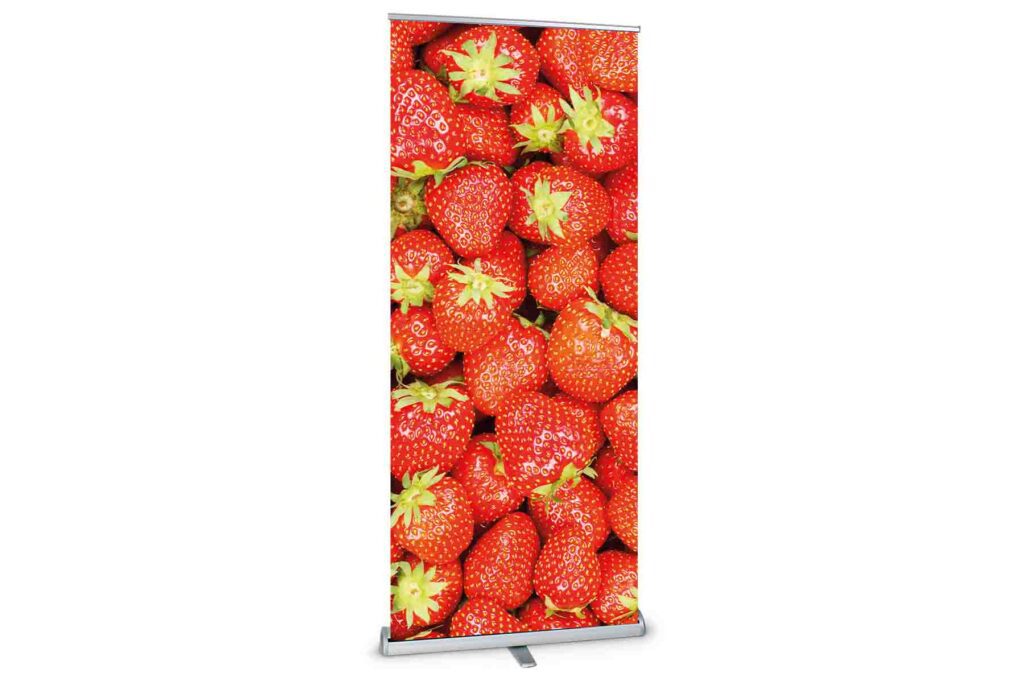 roller banner printing UK pull up banner display