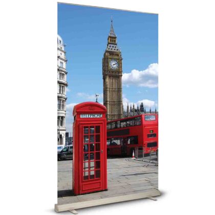Large roller banner