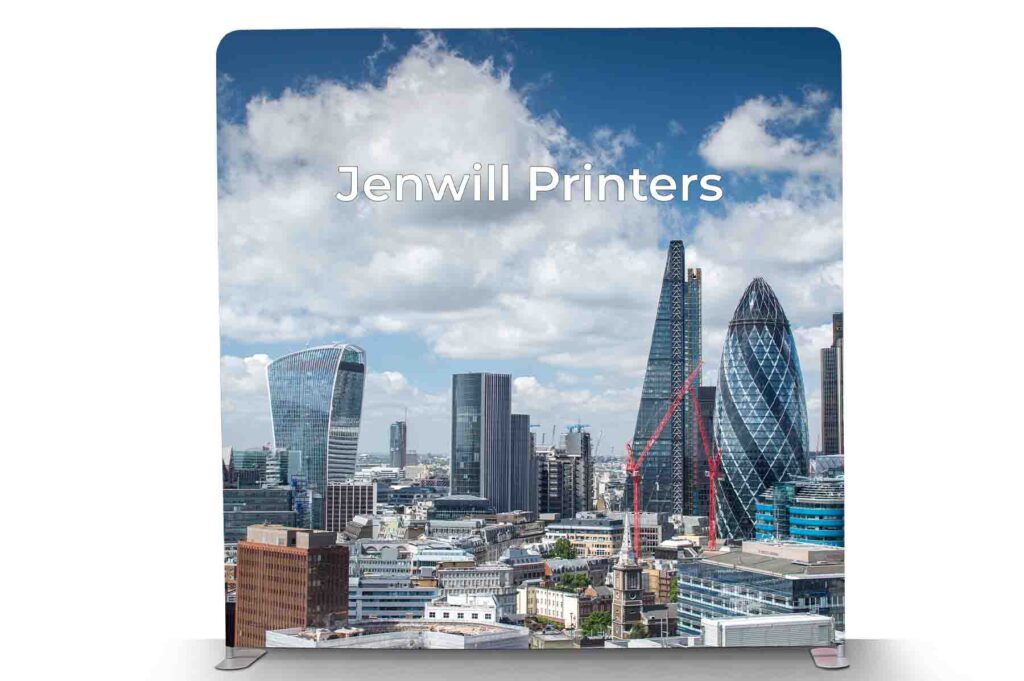 exhibition stands London trade show fabric display wall backdrop