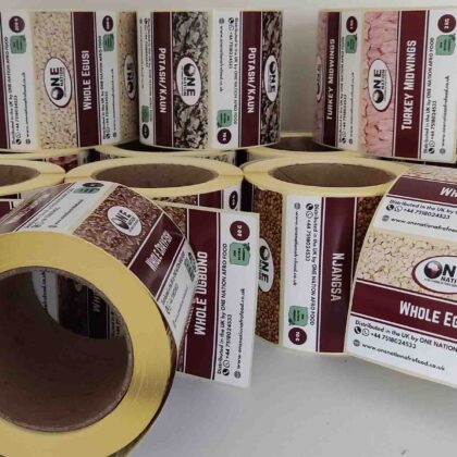 Custom label printing Leicester