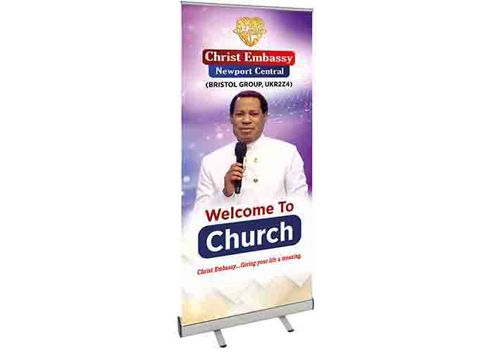 Roller Banner Example – Trade Shows & Events UK