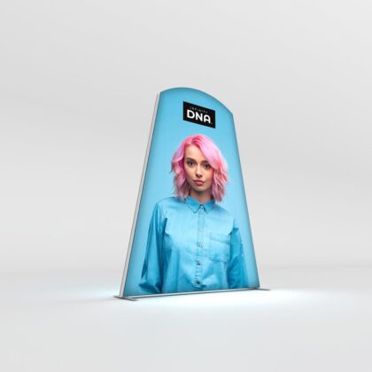 6.5ft lightbox exhibition display backlit display wall UK