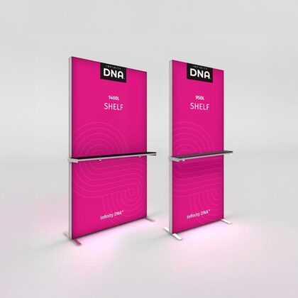 Pro Lightbox Shelf Exhibition Display Stand