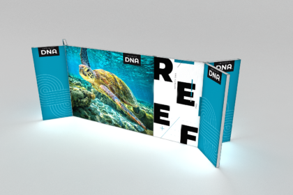 Pro Lightbox Display Connections Exhibition Display Stand