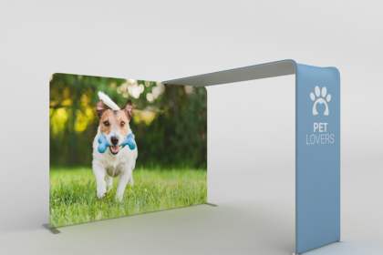 Waterfall XL Canopy for Media - X-Large Exhibition Display Stand