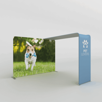 Waterfall XL Canopy for Media - X-Large Exhibition Display Stand