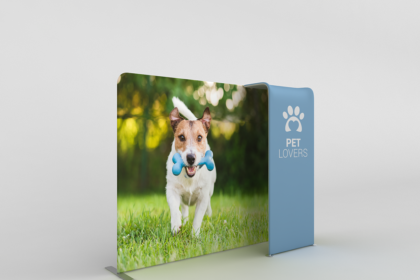 Waterfall XL Canopy for Media - Small Exhibition Display Stand