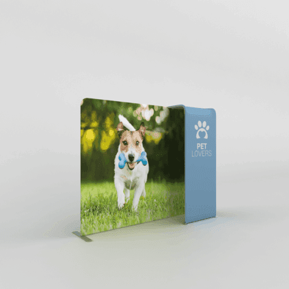 Waterfall XL Canopy for Media - Small Exhibition Display Stand
