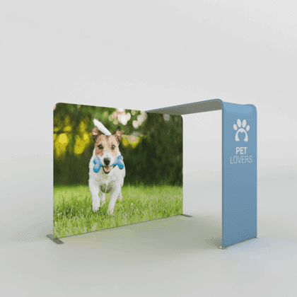 Waterfall XL Canopy for Media - Medium Exhibition Display Stand