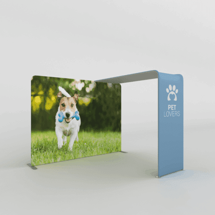 Waterfall XL Canopy for Media - Large Exhibition Display Stand