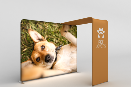 Waterfall XL Canopy for WaveLight - Medium Exhibition Display Stand