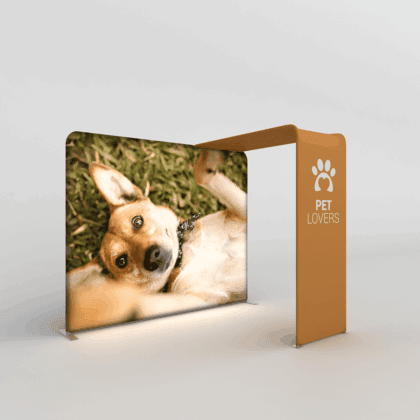 Waterfall XL Canopy for WaveLight - Medium Exhibition Display Stand