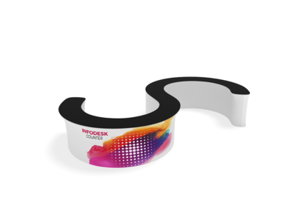 InfoDesk Counter - 16S Exhibition Display Stand