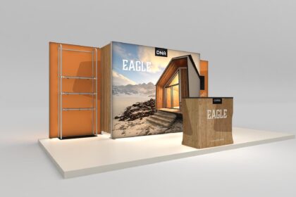 Eagle - 10x20 Inline Display Exhibition Display Stand