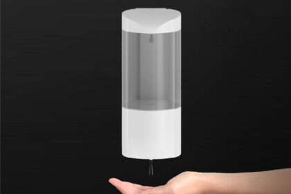 Hanz 500ml Automatic Hand Sanitizer Dispenser Exhibition Display Stand