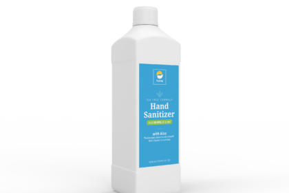 Hanz Sanitizing Gel with Aloe Exhibition Display Stand