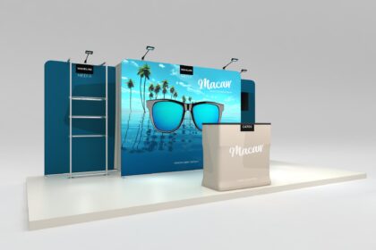 Macaw - 10x20 Inline Display Exhibition Display Stand
