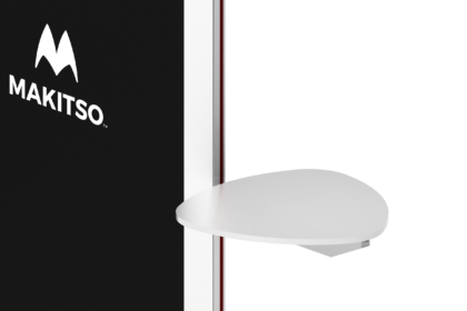 Blade Triangular Shelf Exhibition Display Stand