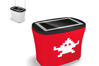 Sslab JR Promotor - 32" Exhibition Display Stand