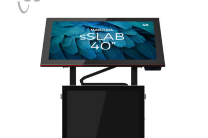 Sslab 40" - 4K Digital Signage Exhibition Display Stand