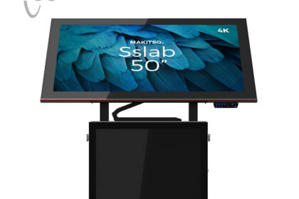 Sslab 50" - 4K Digital Signage Exhibition Display Stand