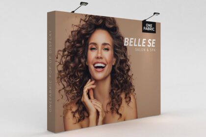 OneFabric 10ft Straight Display Exhibition Display Stand