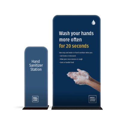 Communication Banner Stands Exhibition Display Stand