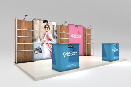 Pelican - 10x20 Inline Display Exhibition Display Stand