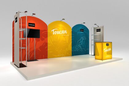 Toucan - 10x20 Inline Display Exhibition Display Stand