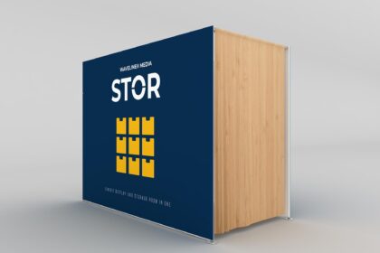 10ft Media STOR - FE Exhibition Display Stand