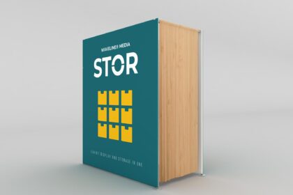 7ft Media STOR - ND Exhibition Display Stand