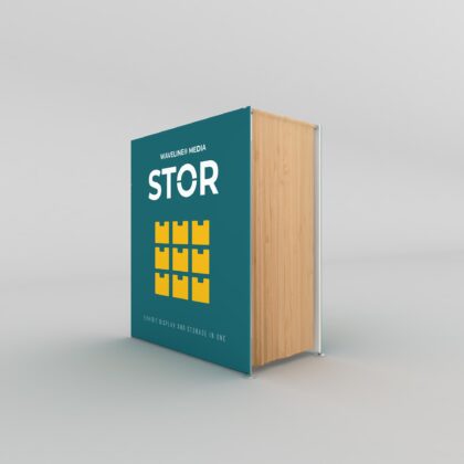 7ft Media STOR - ND Exhibition Display Stand