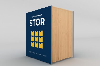 7ft Media STOR - NE Exhibition Display Stand