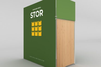 10ft Media STOR - SI Exhibition Display Stand