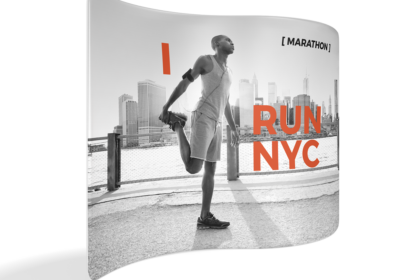 Display 10ft S-Curve Exhibition Display Stand