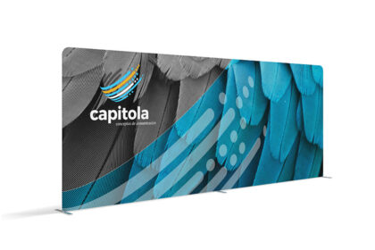 Display 20ft Straight Exhibition Display Stand