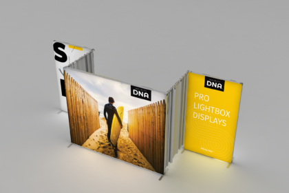 Pro Privacy Curtains Exhibition Display Stand