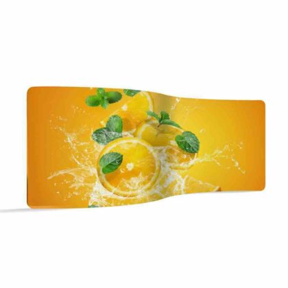 20ft S-Curve Exhibition Display Stand at trade show UK