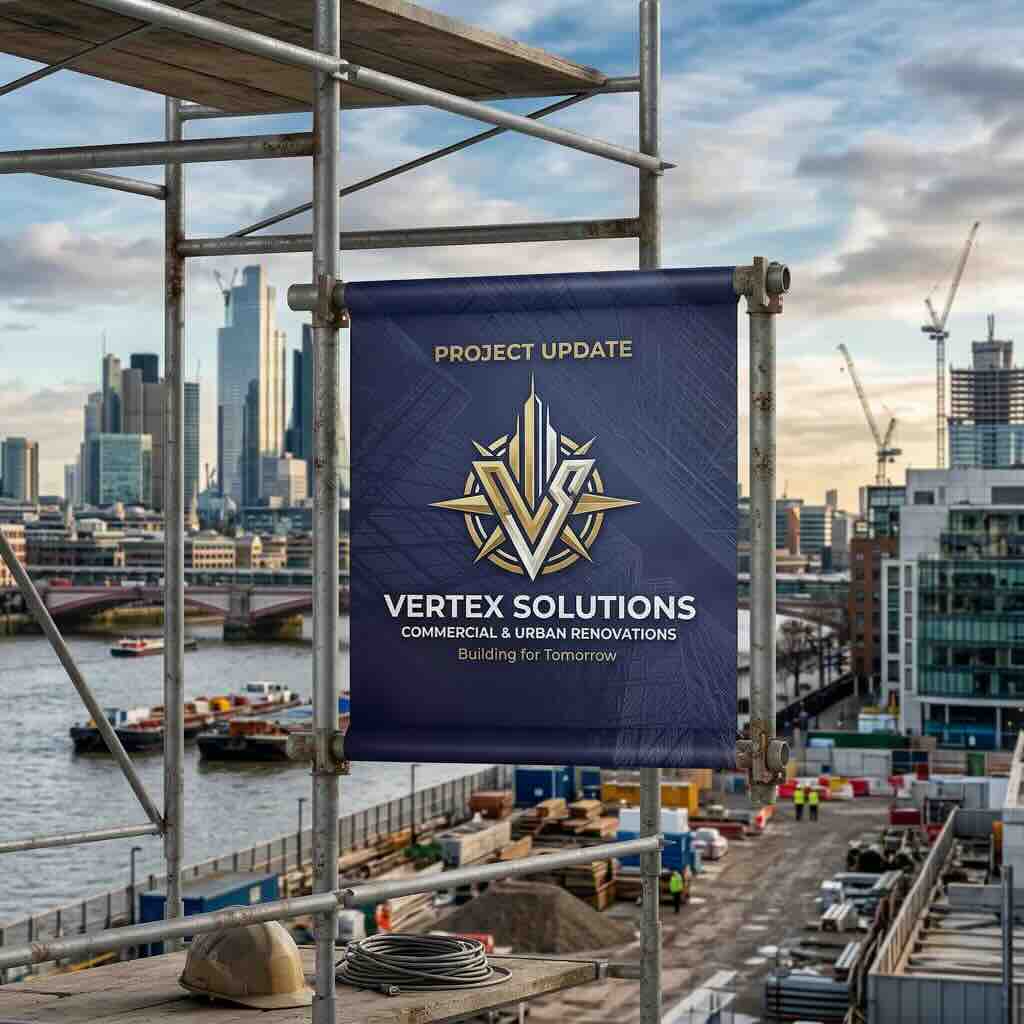 Scaffolding Banners UK, Construction Site Banners UK