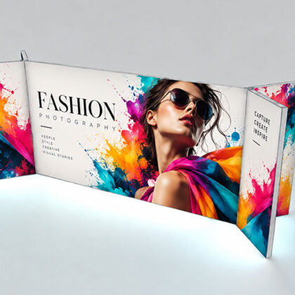 modular lightbox exhibition display system