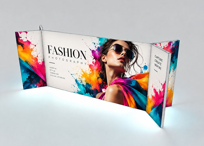 modular lightbox exhibition display system