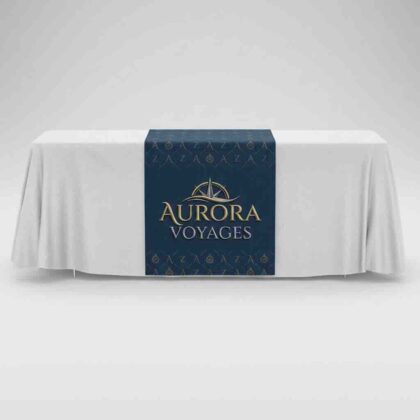 Printed Table Runner Custom Branded Table Runner