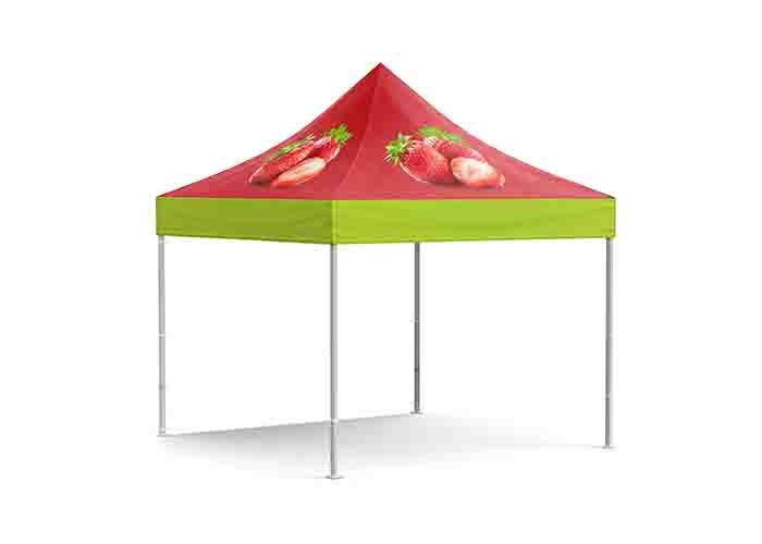 Pop-Up Gazebo Standard Kit with printed canopy only and 40mm Pro 40 aluminium frame