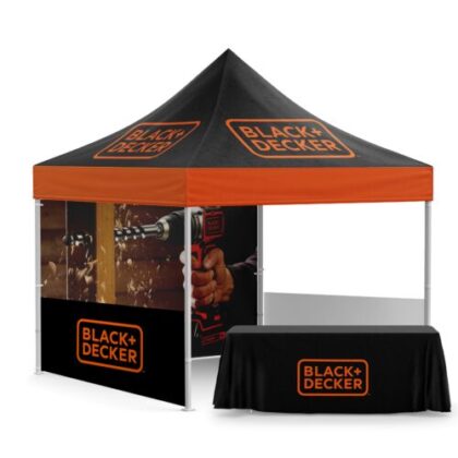 Pop-Up Gazebo – Vision Kit (Walls + Table & Cloth)